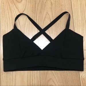 Live the Process Black Performance Bra